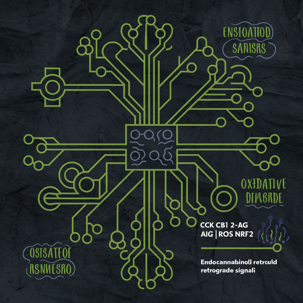 CCK Neurons and Oxidative Stress Research Infographic — March 2, 2026